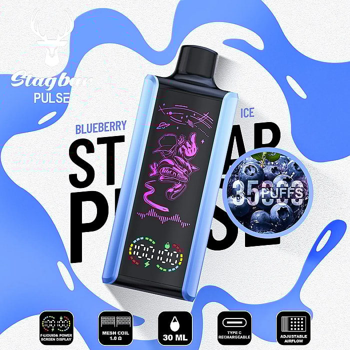 stag bar pulse 35000 35k puffs wholesale disposable vape