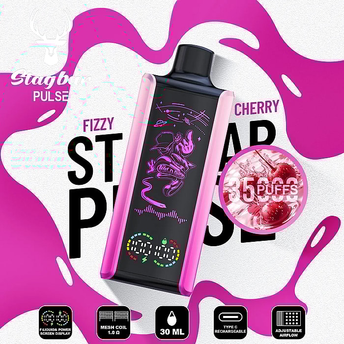 stag bar pulse 35000 35k puffs wholesale disposable vape