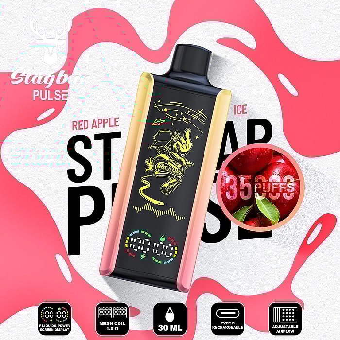 stag bar pulse 35000 35k puffs wholesale disposable vape