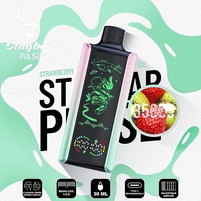 stag bar pulse 35000 35k puffs wholesale disposable vape