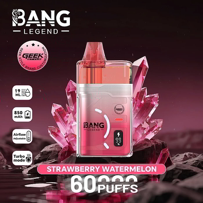 bang legend geek 60000 60k puffs wholesale disposable vape