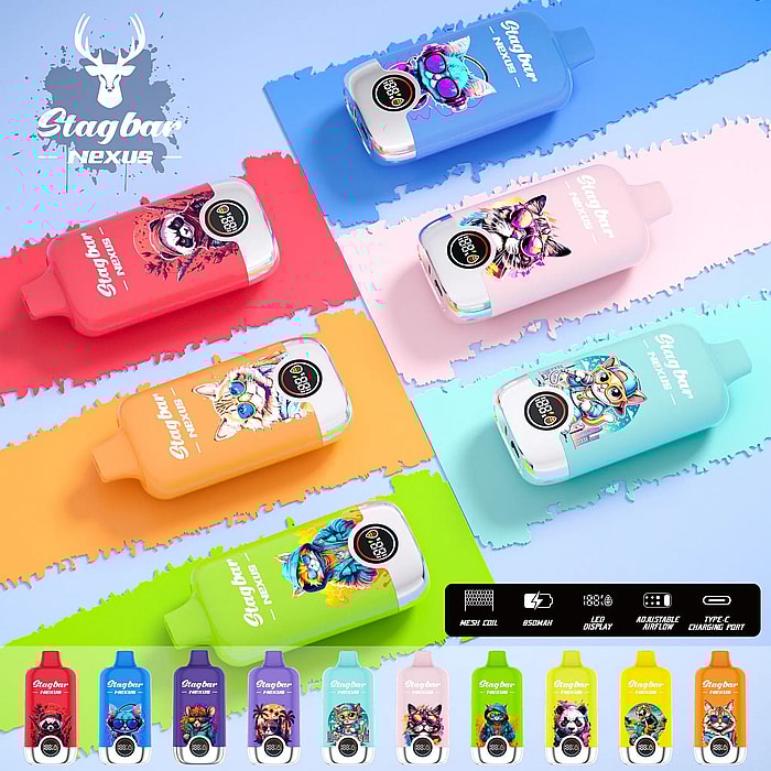 stagbar nexus 60000 60k sbuffi vaporizzatore usa e getta all'ingrosso
