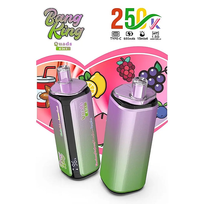 bang king 250000 250k パフ卸売使い捨てベープ