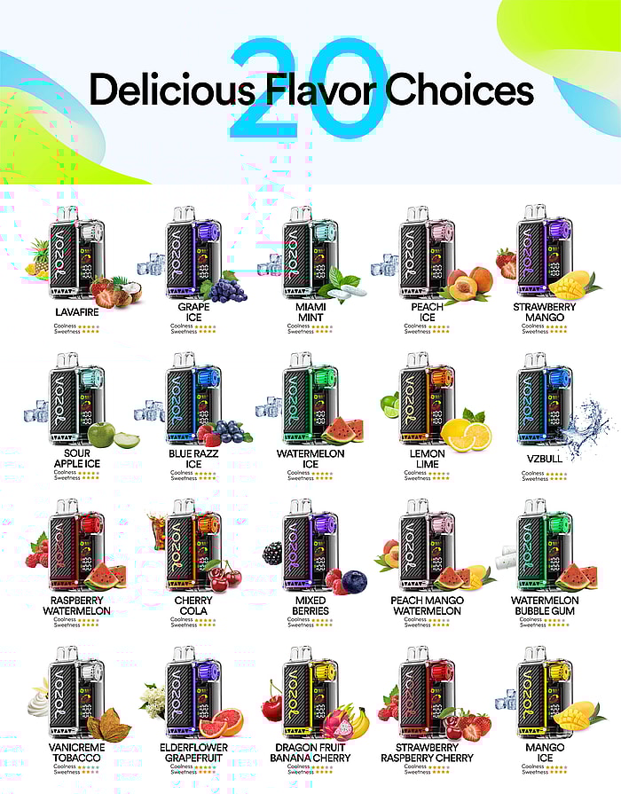 vozol vista 20000 puffs wholesale disposable vape