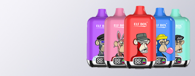 okevape elf box digital 12000 puffs