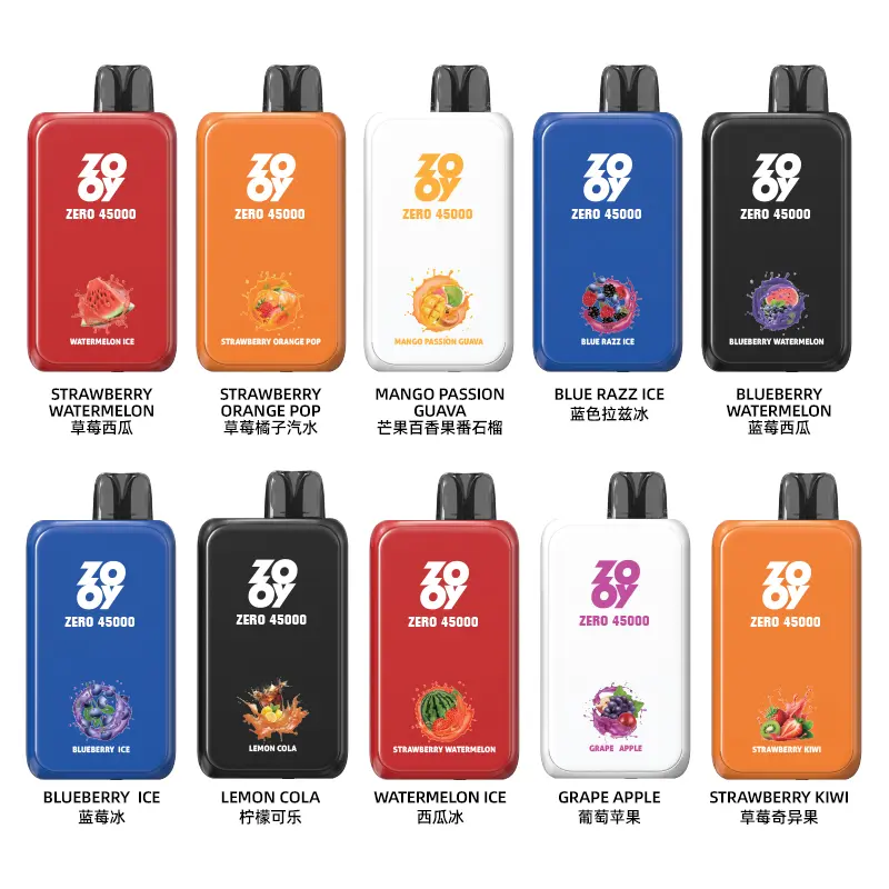 Zooy Zero 45000 Züge Großhandel Einweg-Vape